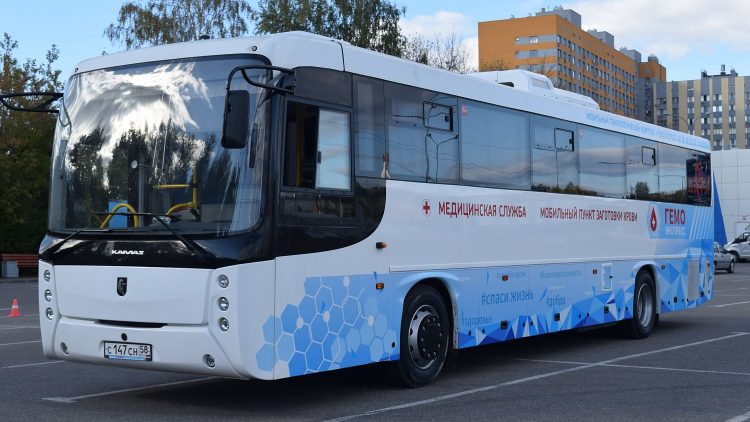 Российские мобильные комплексы сделают донорство крови доступным по всей стране
